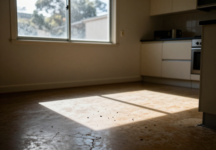 Ant nest in wall cavity of a Macquarie Park home
